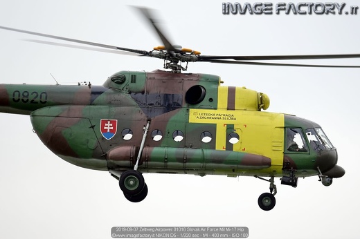 2019-09-07 Zeltweg Airpower 01016 Slovak Air Force Mil Mi-17 Hip